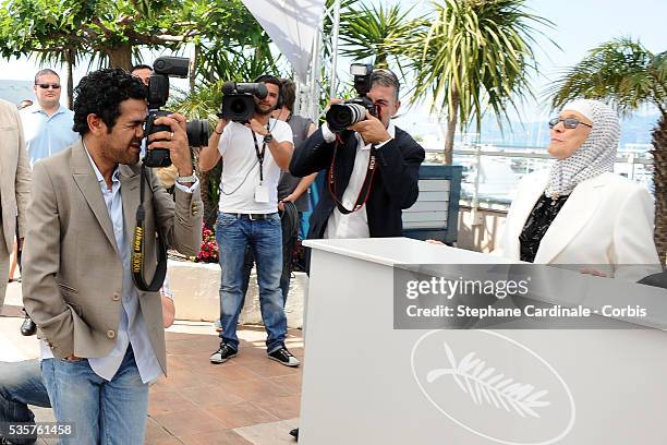 Jamel Debbouze at the photocall for 'Outside of the law' during the 63rd Cannes International Film Festival