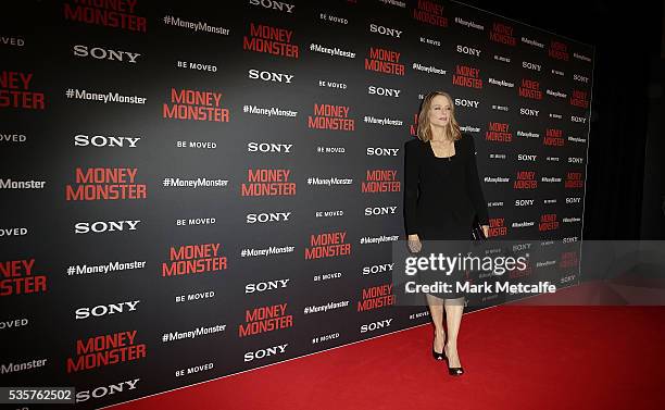 Jodie Foster arrives ahead of the Money Monster Australian Premiere at Event Cinemas George Street on May 30, 2016 in Sydney, Australia.