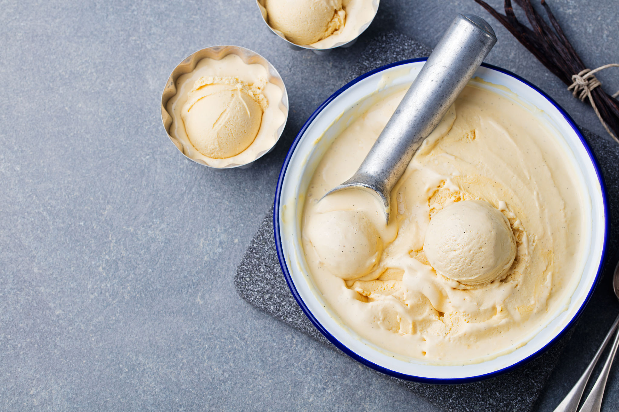 homemade ice cream