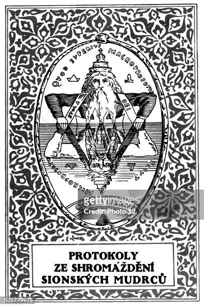 The Protocols of Zion. . Czech edition, 20th, Czechoslovakia.