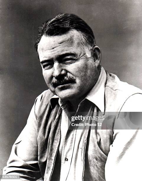 Portrait of Ernest Hemingway United States, National archives. Washington, .