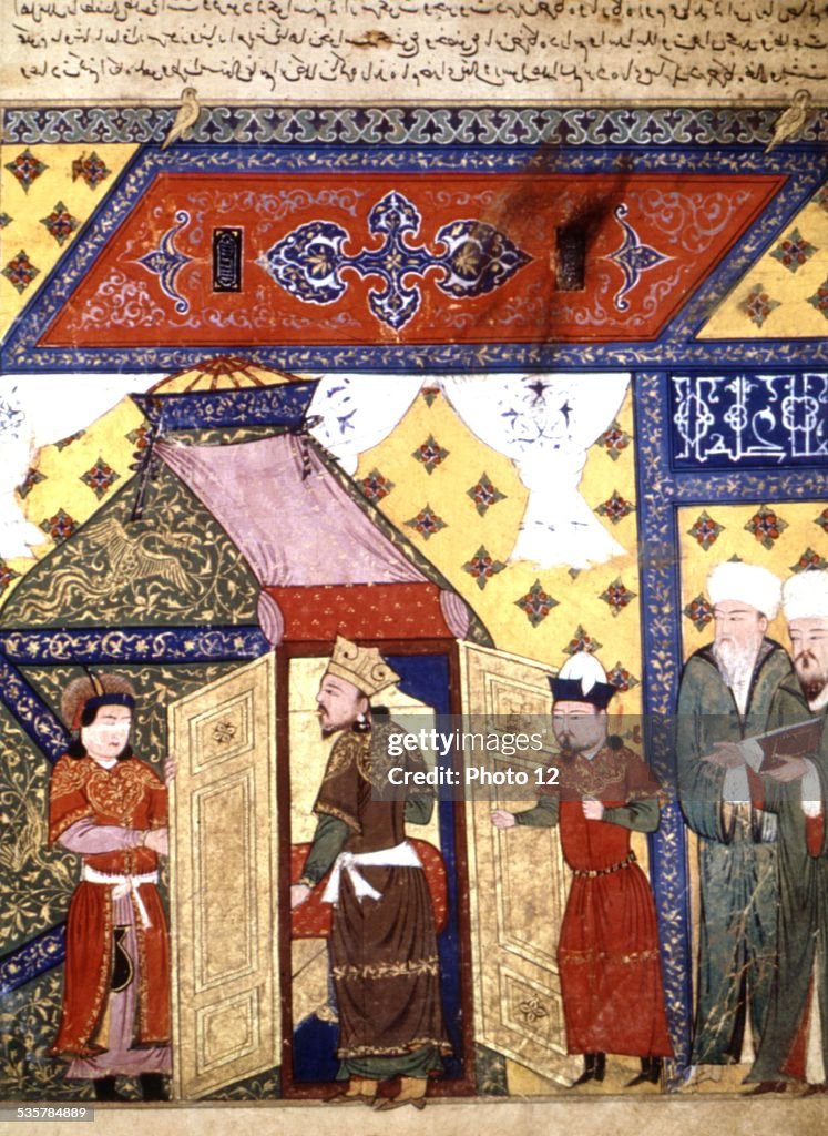 Persian manuscript illustrated with 106 paintings: "Jami'al Tawarikh" by Rachid ad-Dîn (History of the Mongols)