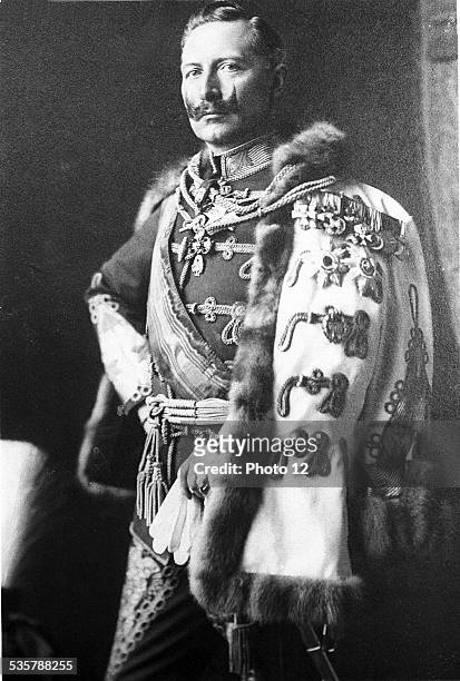 Wilhelm II, , Grandson of Wilhelm I, Son of Frederick III and Victoria, née Royal Princess of Great Britain and Ireland , Married Augusta Victoria,...