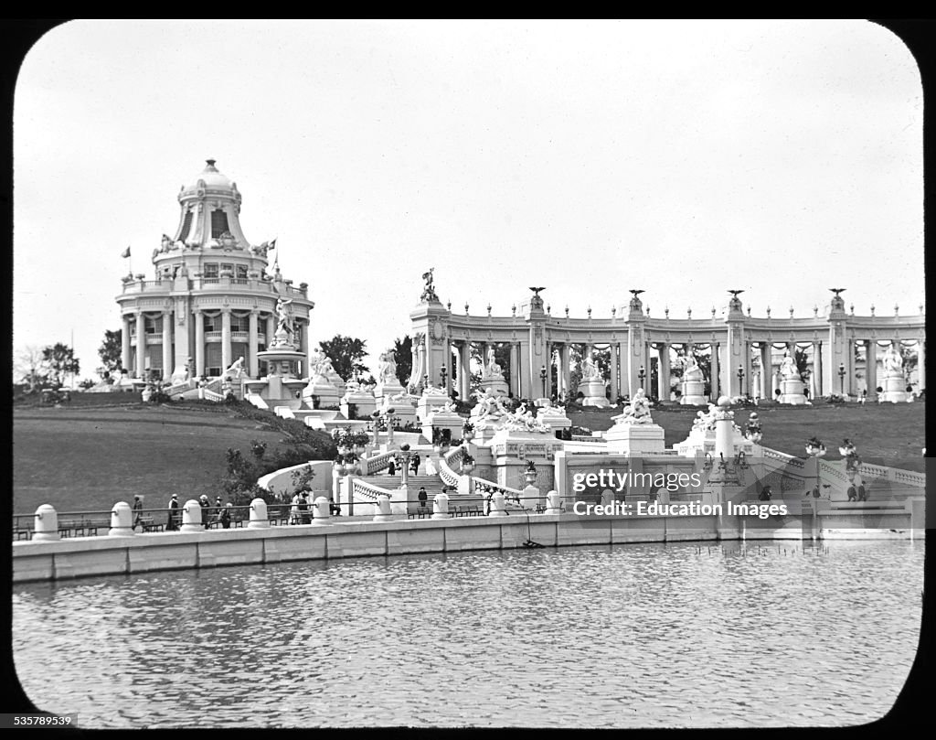 1904 Worlds Fair, Colonnade of States