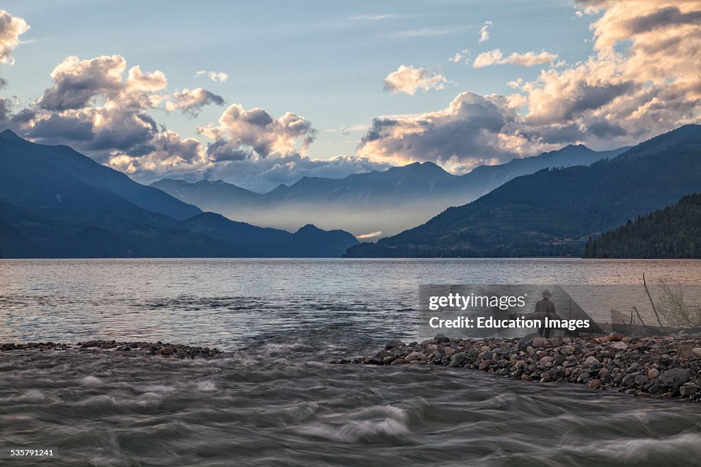 Carpenter Creek, Slocan Lake, New Denver