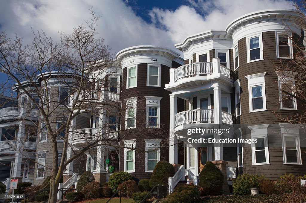 Upscale condos and homes of South Boston, Massachusetts