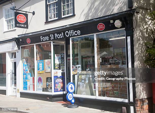 Small local Post Office shop in Fore Street, Ipswich, Suffolk, England.