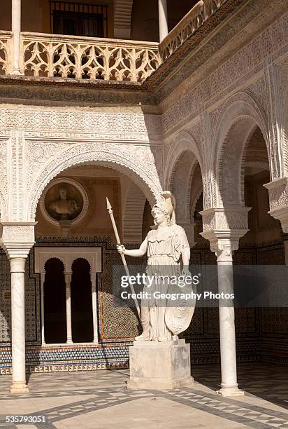 La Casa de Pilatos palace in Seville, Spain, home of Dukes of Medinaceli in Renaissance Italian and Mudejar Spanish styles considered as the...