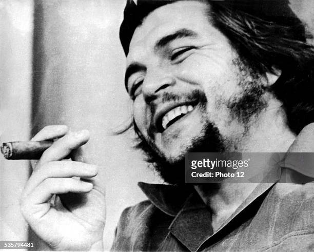 Portrait of Che Guevara ,, 20th century,, Cuba.
