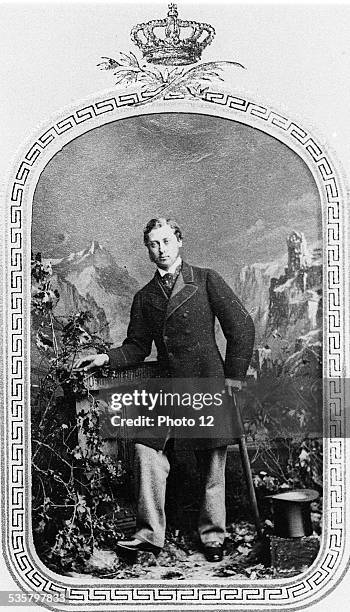 The Prince of Wales, Edward VII, , Son of Queen Victoria and Prince Albert of Saxe-Coburg-Gotha , King of Great Britaan and Ireland from 1901 to...