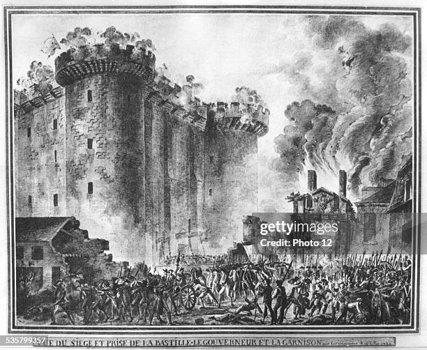 July 14, 1789 Storming of the Bastille.