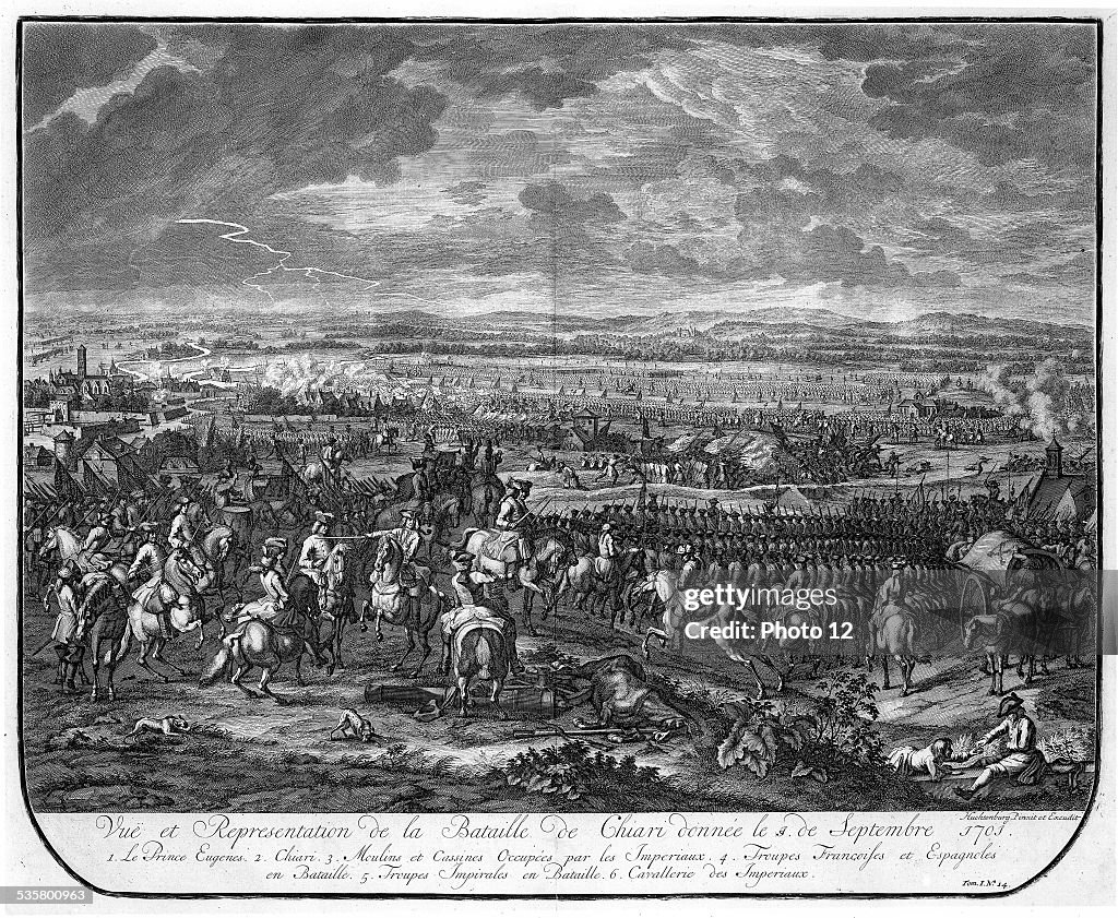 Battle of Chiari.  1729