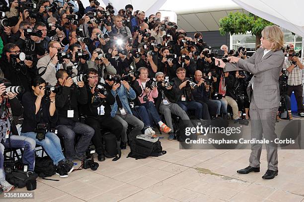 Andrew Dominik at the photo call for "Killing them softly" during the 65th Cannes International Film Festival.