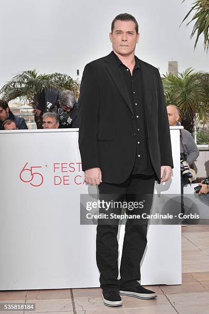 Ray Liotta at the photo call for "Killing them softly" during the 65th Cannes International Film Festival.