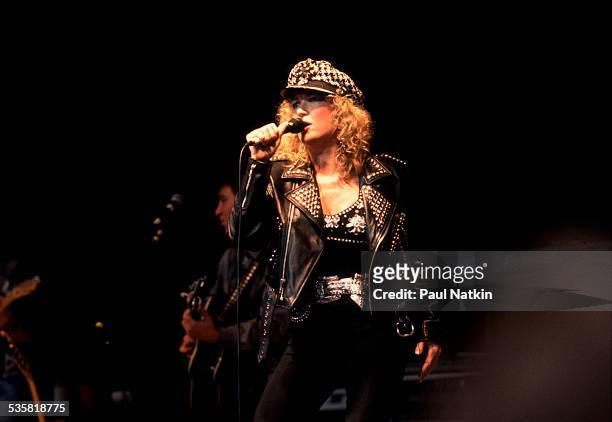 Singer Tanya Tucker performing at the Poplar Creek Music Theater, Hoffman Estates, Illinois, September 5, 1992.