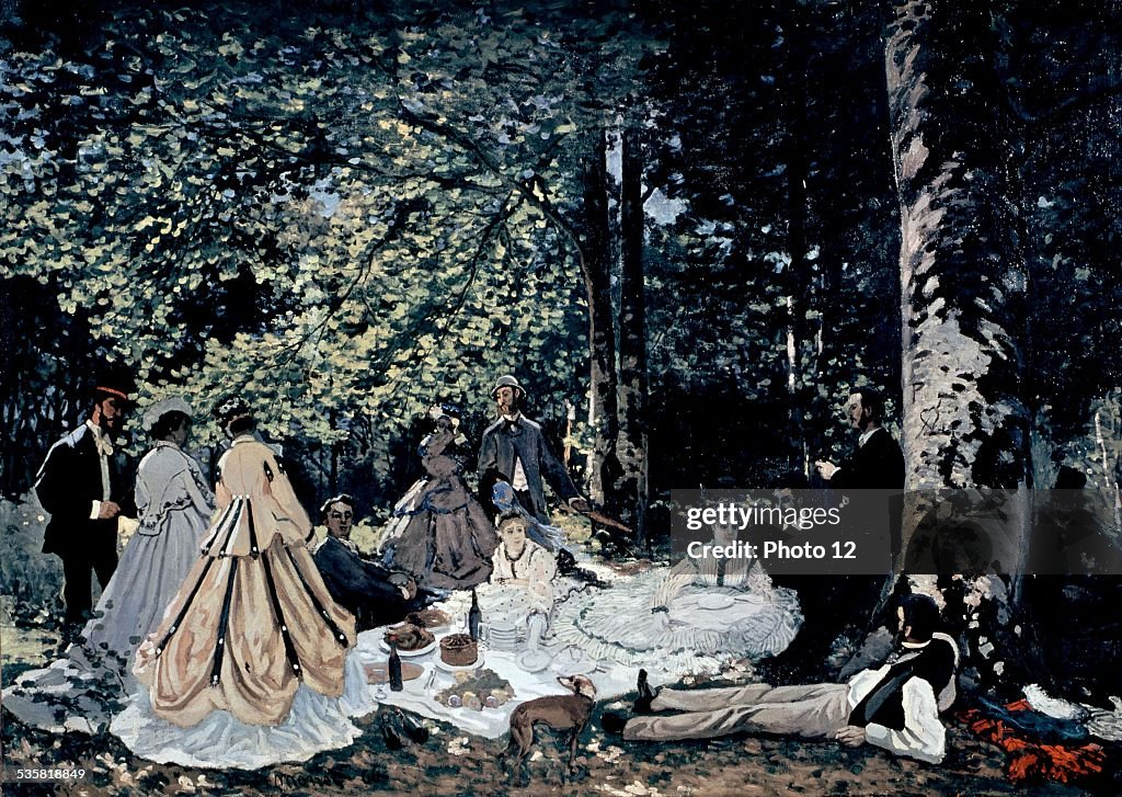 Monet, Luncheon on the grass