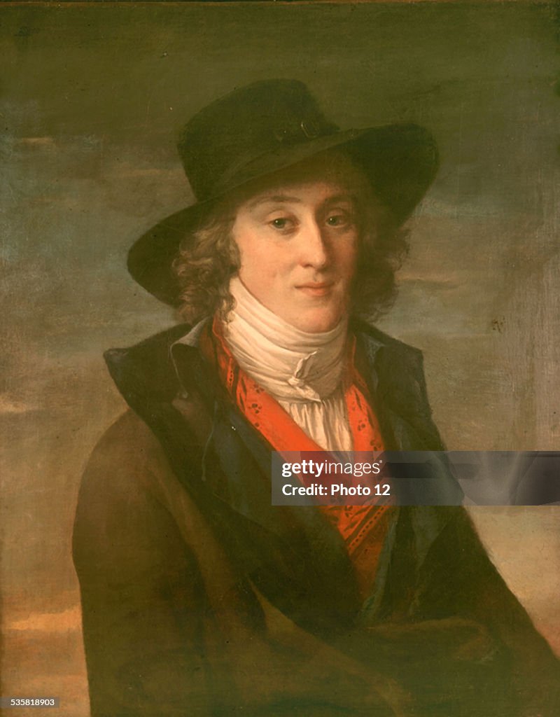 David, Portrait of Saint Just