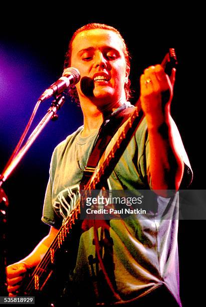 Tears For Fears performs on stage, Chicago, Illinois, June 23, 1985.