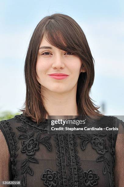 Nathalia Acevedo at the photo call for "Post Tenebras Lux" during the 65th Cannes International Film Festival.