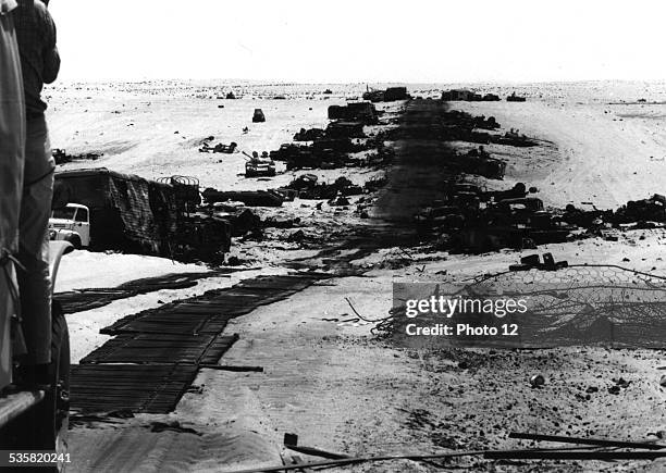 Military operations in the desert Israel, Six Day War, National archives, Washington, .