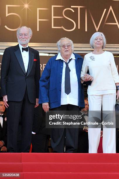 Georges Lautner and guests at the premiere for "The Paperboy" during the 65th Cannes International Film Festival.