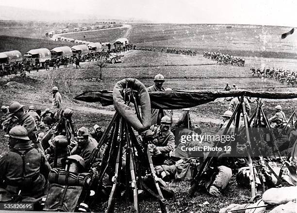 The Sacred Way, Verdun France, World War I, , .