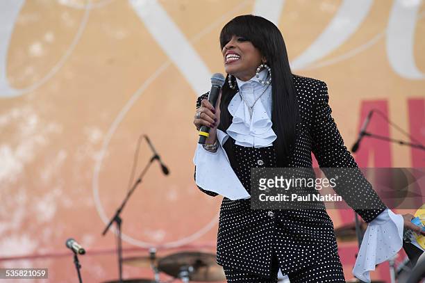 Vickie Winans performs at the Gospel Festival at Ellis Park, Chicago, Illinois, June 22, 2013.