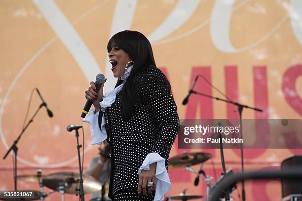 Vickie Winans performs at the Gospel Festival at Ellis Park, Chicago, Illinois, June 22, 2013.