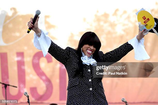 Vickie Winans performs at the Gospel Festival at Ellis Park, Chicago, Illinois, June 22,2013.