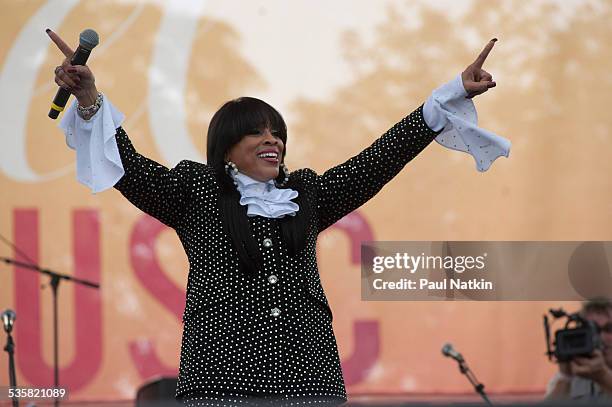 Vickie Winans performs at the Gospel Festival at Ellis Park, Chicago, Illinois, June 22, 2013.