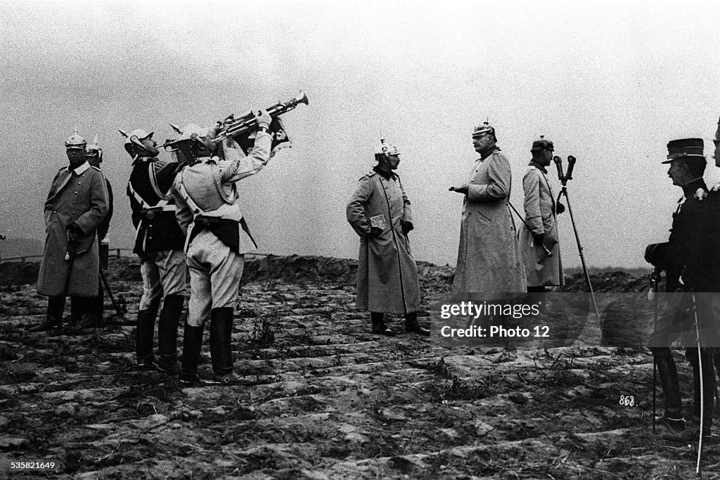 Wilhelm II, Kaiser of Germany and Constantine, King of Greece