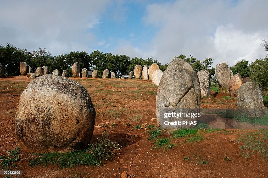 Almendres Cromlech.