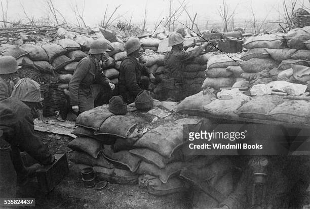 Monte Rosso. In the trenches of the 11th Infantry Regiment in 1917.
