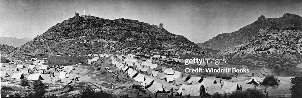 Chitrel Chitral Relief camp, Malakhand, 1915. News Photo - Getty Images