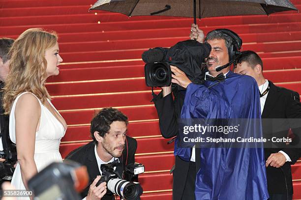 Virginie Efira at the Closing Ceremony and the premiere for "Therese Desqueyroux" during the 65th Cannes International Film Festival.