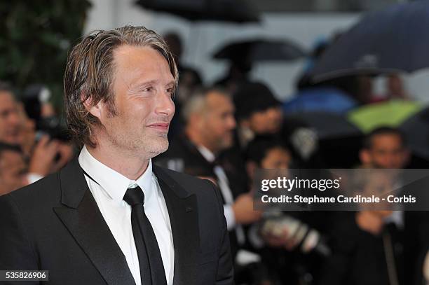 Mads Mikkelsen at the Closing Ceremony and the premiere for "Therese Desqueyroux" during the 65th Cannes International Film Festival.