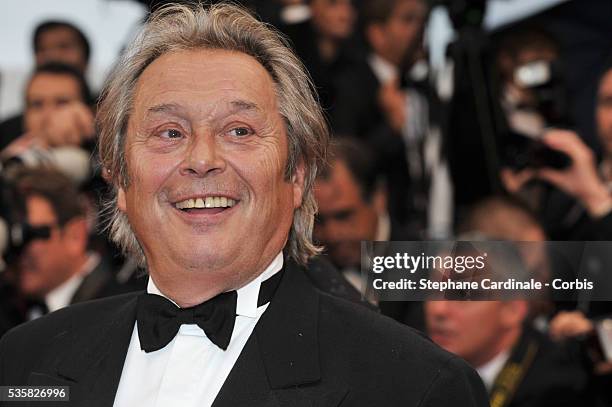 Alain Delon at the Closing Ceremony and the premiere for "Therese Desqueyroux" during the 65th Cannes International Film Festival.