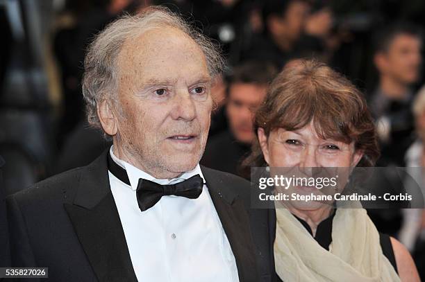 Jean Louis Trintignant at the Closing Ceremony and the premiere for "Therese Desqueyroux" during the 65th Cannes International Film Festival.