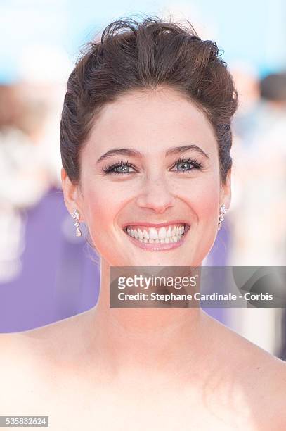 Melanie Bernier attends the opening ceremony of the 38th Deauville American Film Festival, in Deauville.