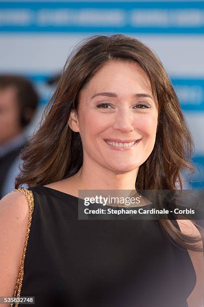Daniela Lumbroso attends the opening ceremony of the 38th Deauville American Film Festival, in Deauville.