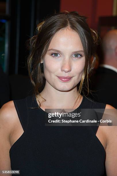 Ana Girardot attends the opening ceremony dinner of the 38th Deauville American Film Festival, in Deauville.