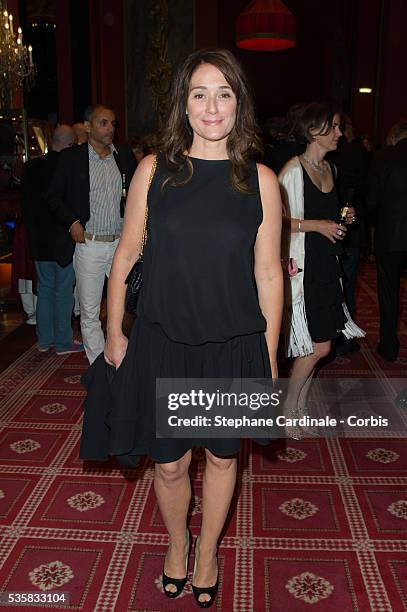 Daniela Lumbroso attends the opening ceremony dinner of the 38th Deauville American Film Festival, in Deauville.