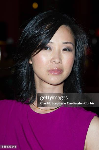Linh Dan Pham attends the opening ceremony dinner of the 38th Deauville American Film Festival, in Deauville.