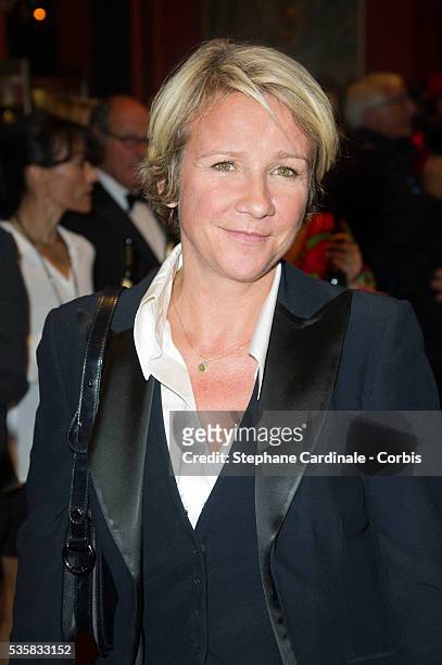 Ariane Massenet attends the opening ceremony dinner of the 38th Deauville American Film Festival, in Deauville.