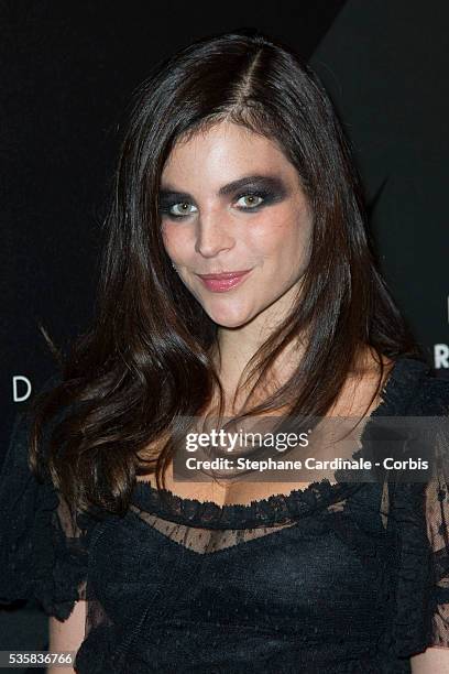 Julia Restoin Roitfeld attends LE BAL hosted by MAC and Carine Roitfeld as part of Paris Fashion Week Spring / Summer 2013 at Hotel Salomon de...