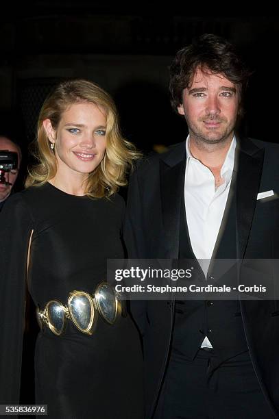 Antoine Arnault and Natalia Vodianova attend LE BAL hosted by MAC and Carine Roitfeld as part of Paris Fashion Week Spring / Summer 2013 at Hotel...