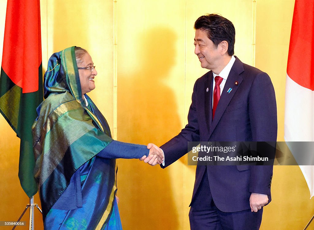 PM Abe Meets Asian And African Leaders