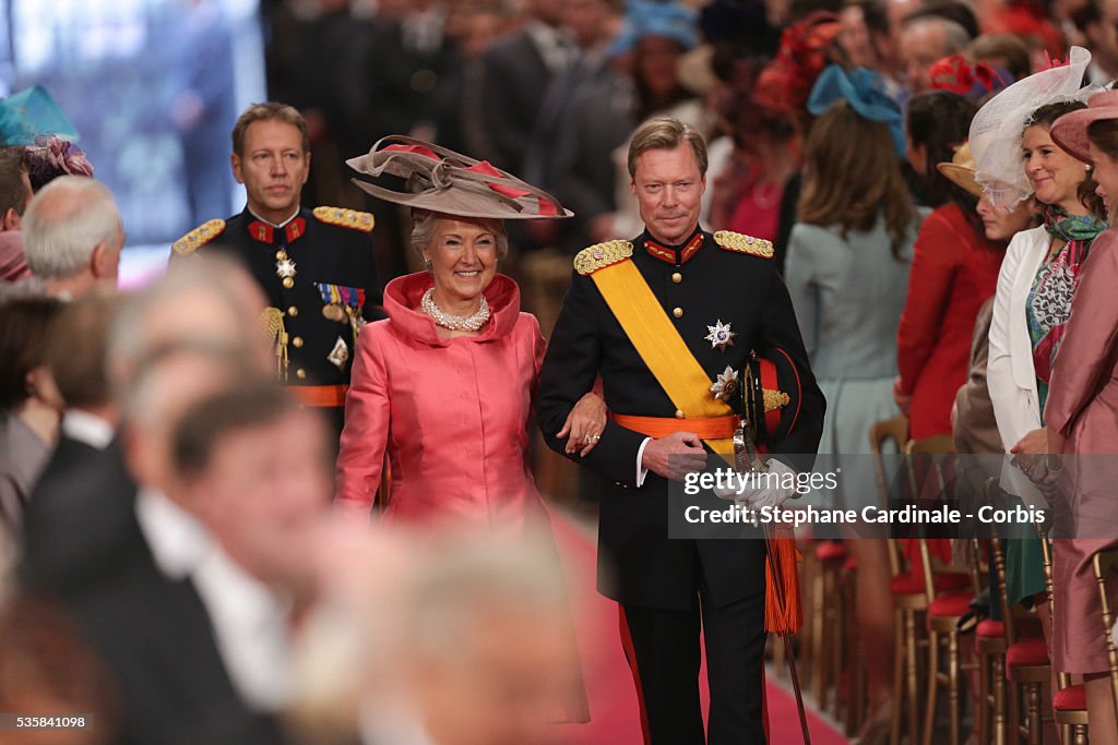 Luxembourg - The Wedding of Prince Guillaume of Luxembourg & Stephanie de Lannoy - Official Ceremony