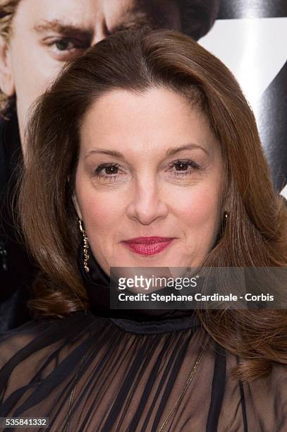 Barbara Broccoli poses during the photocall for the movie Skyfall at Hotel George V, in Paris