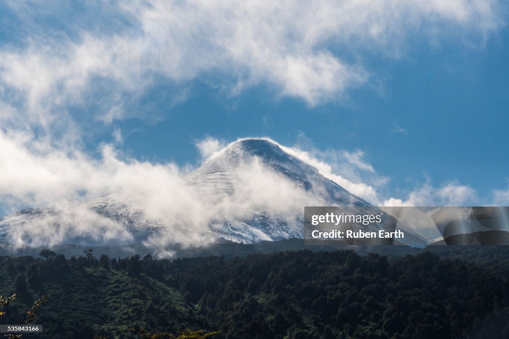 Osorno volcano summit